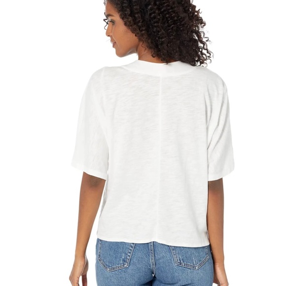 Michael Kors Women's Button Front Tie Shirt - Picture 2 of 12